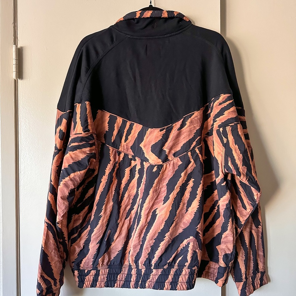 Free People Movement Walk The Line Fleece Jacket Animal Print - Picture 5 of 5